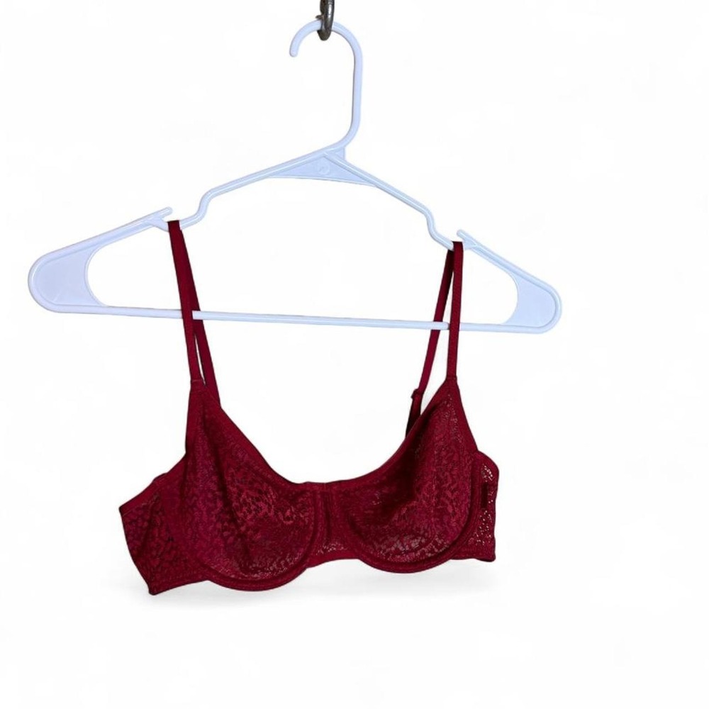 Red Lace Bralette